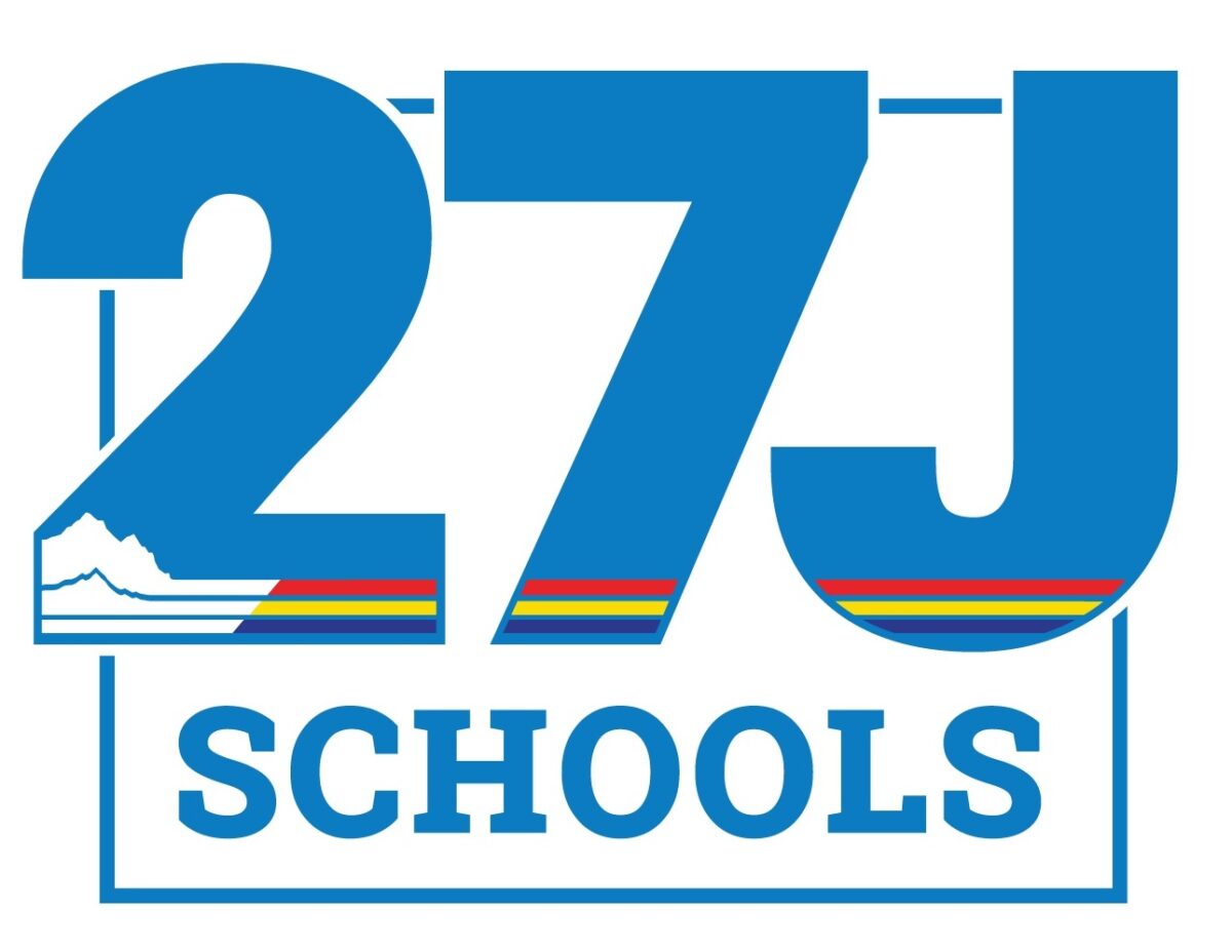 Image of 27J Schools logo