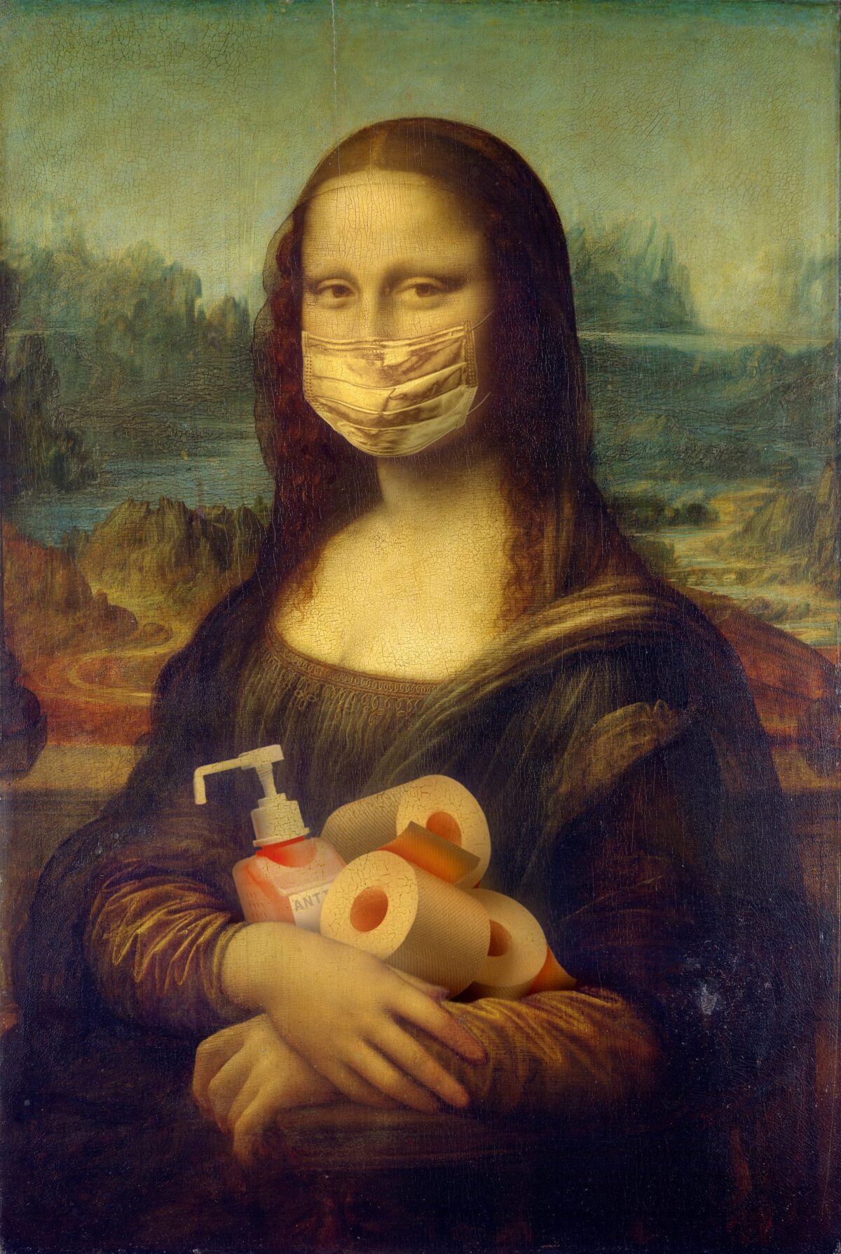 Even the Mona Lisa protects against COVID